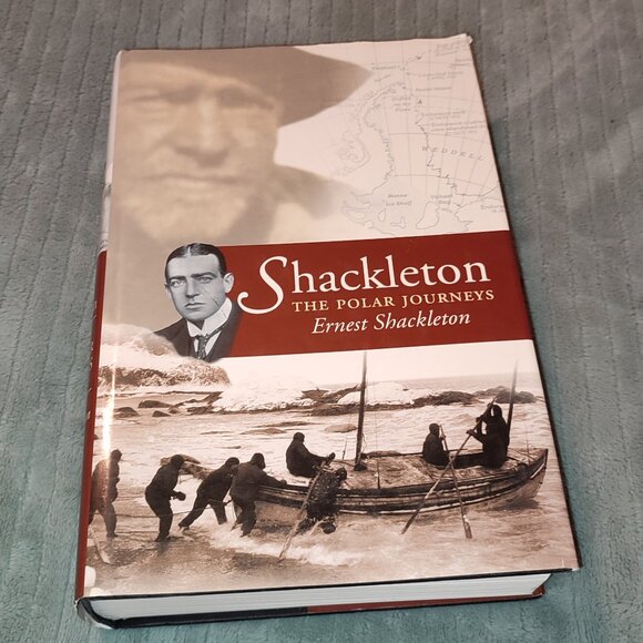 Book Shackleton Polar Journeys South Pole Antarctica Memoir History - Picture 1 of 16